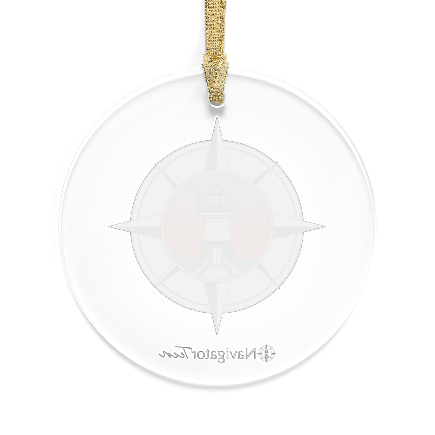 Sunset Compass Acrylic Ornament