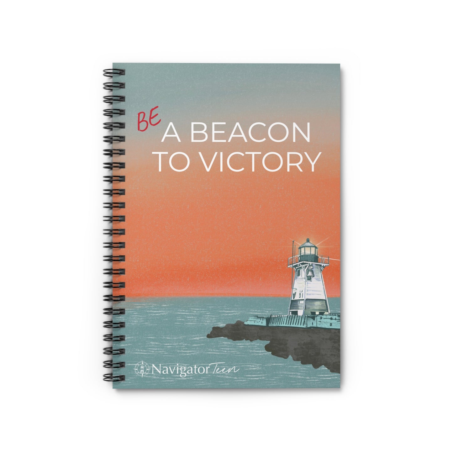 Ruled Spiral Journal - [Be] A Beacon To Victory